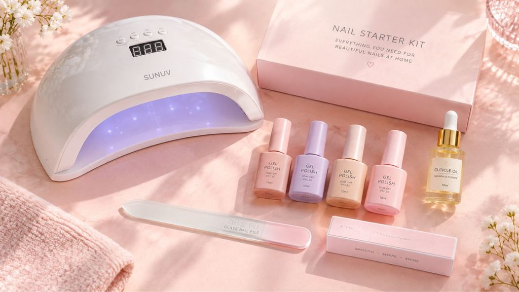Best nail starter kits unboxed for beginners at home