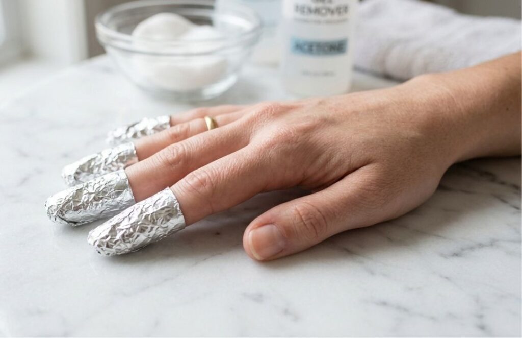 Best way to remove gel polish safely at home