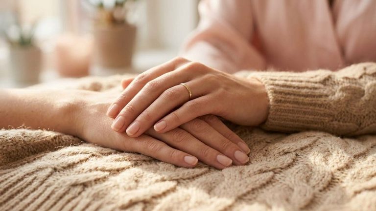 Healthy strong natural nails after proper care and balancing nail strengthener use