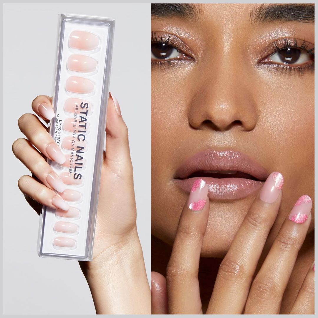 Static Nails Reusable Press-On Set