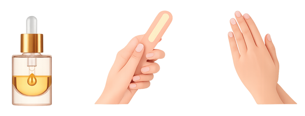 Your essential daily toolkit for transforming thin, weak nails into strong and healthy natural nails.