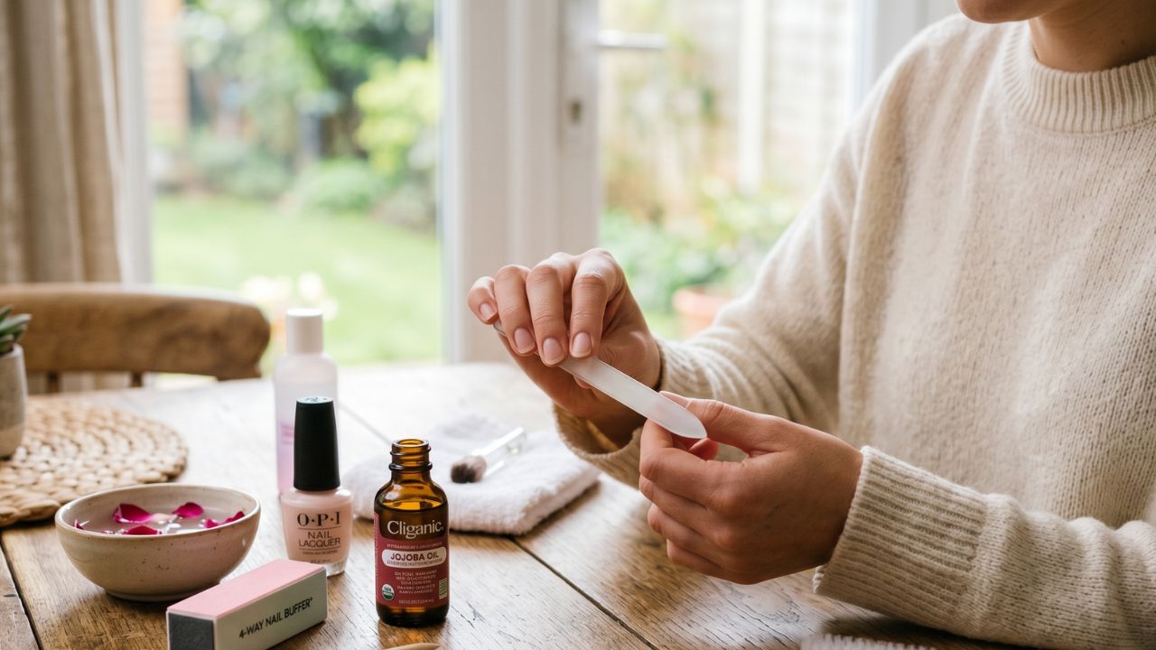 Home Nail Care Routine for Clean Girl Aesthetic